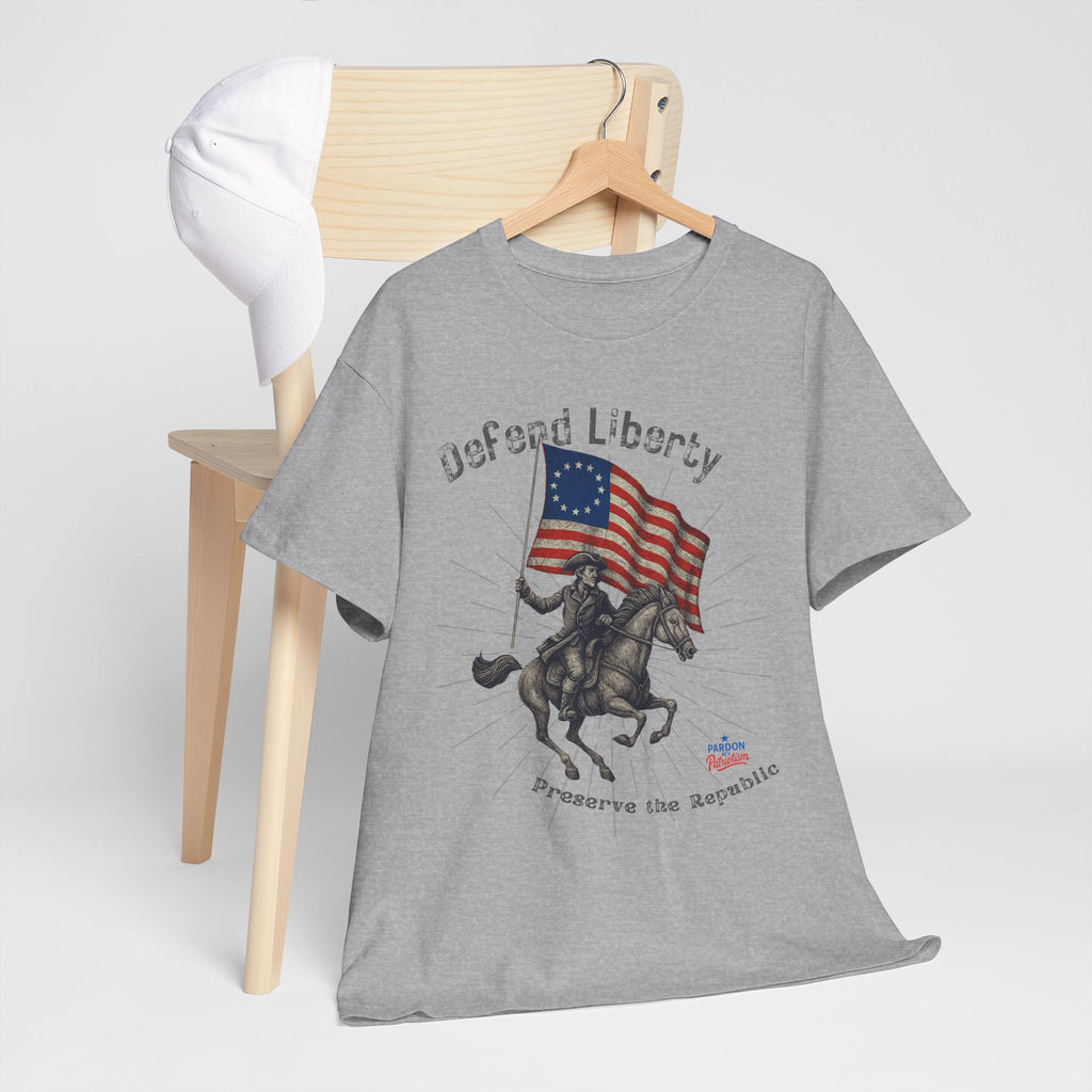 Defend Liberty – Preserve the Republic T-Shirt | Patriotic Liberty Tee