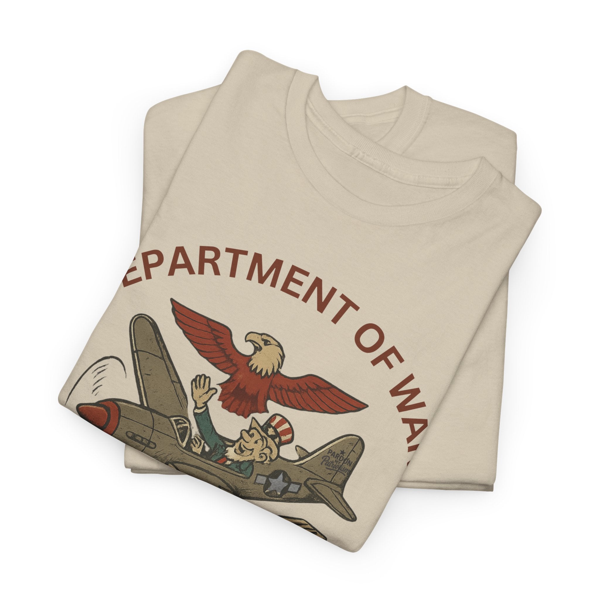 Department of War T-Shirt | Vintage Military-Inspired T-Shirt Casual Wear, Unisex Heavy Cotton Tee, Retro Shirt