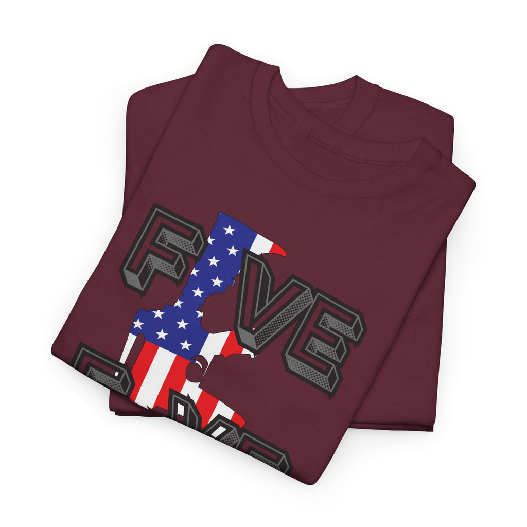 FIVE FIVE SIX T-Shirt | A Salute to American Precision Patriotic Graphic Tee