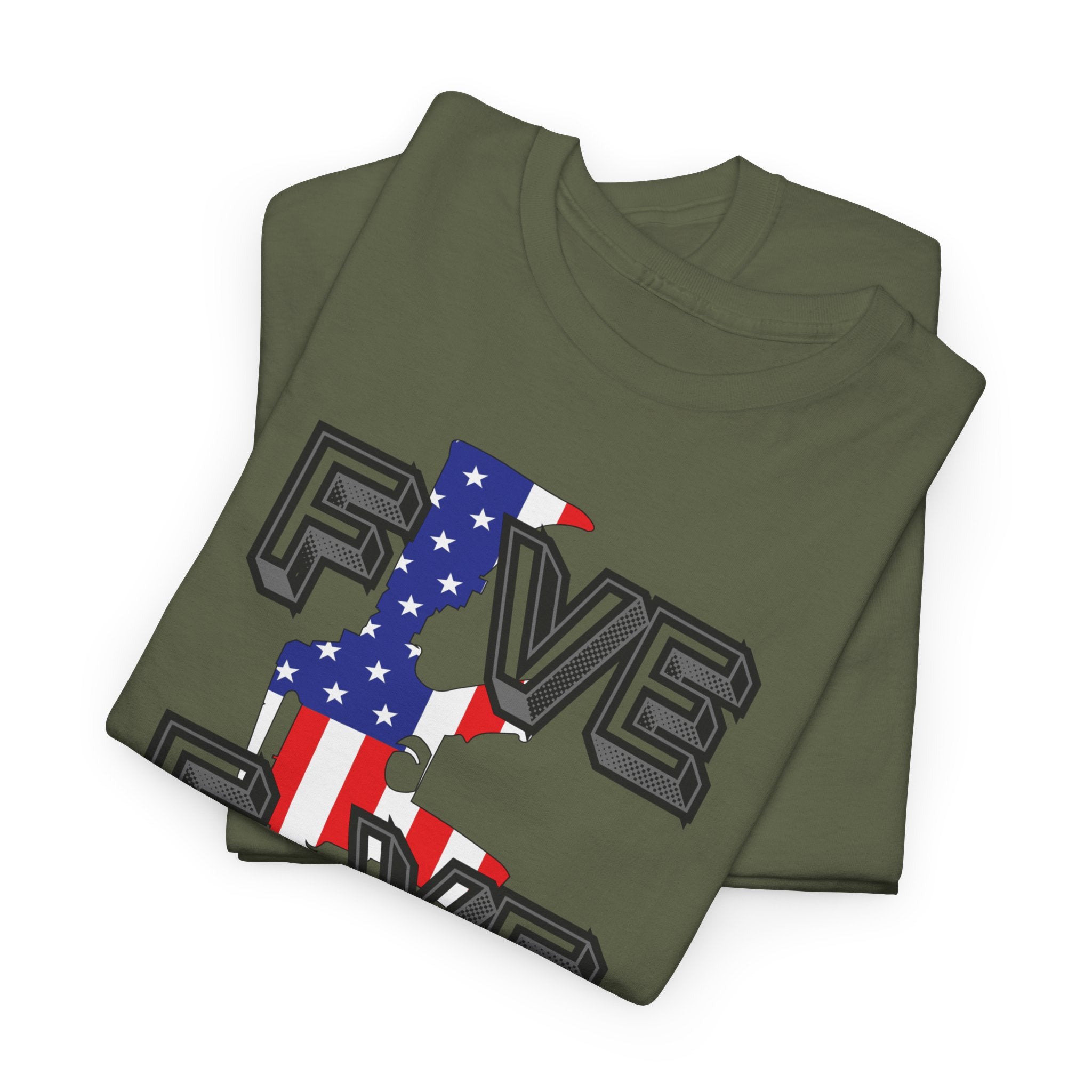 FIVE FIVE SIX T-Shirt | A Salute to American Precision Patriotic Graphic Tee