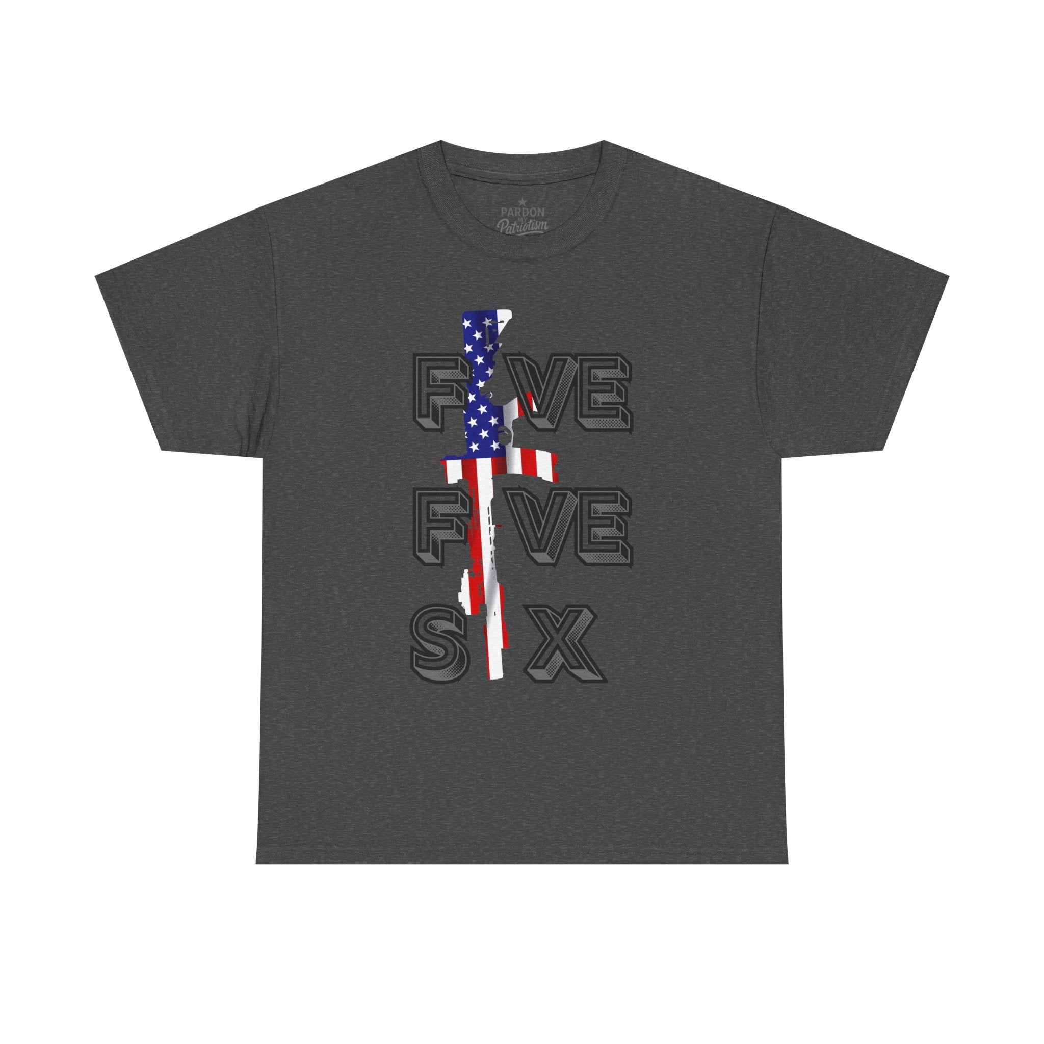 FIVE FIVE SIX T-Shirt | A Salute to American Precision Patriotic Graphic Tee