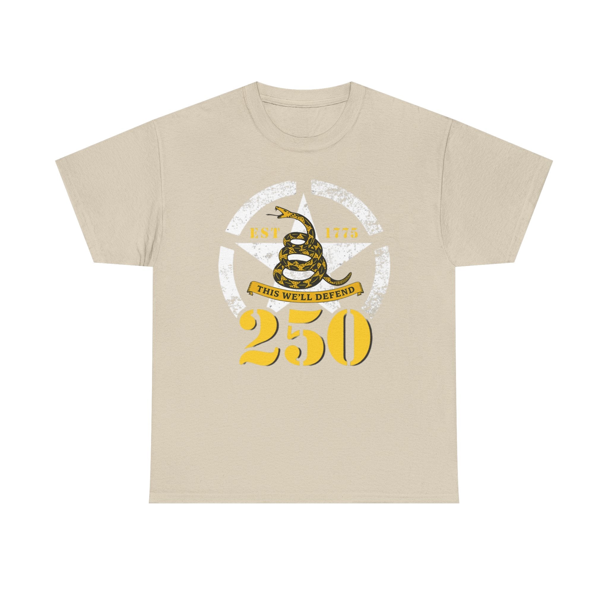 Army 250th T-Shirt | Unisex American Pride | Heavy Cotton Unisex Heavy Cotton Military Tribute Tee