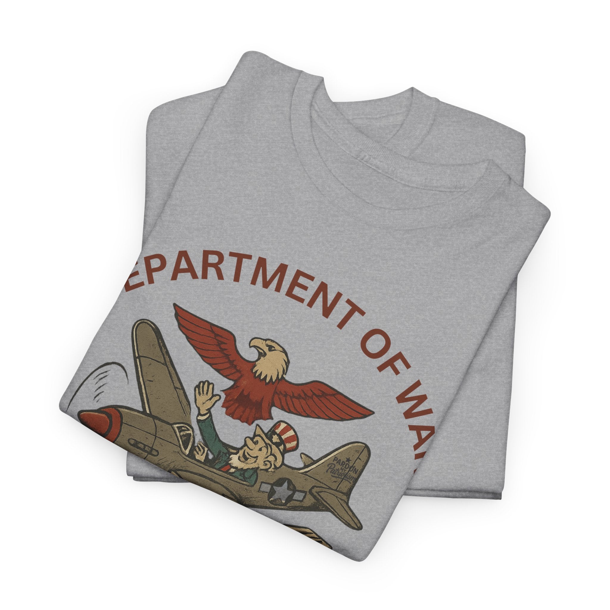 Department of War T-Shirt | Vintage Military-Inspired T-Shirt Casual Wear, Unisex Heavy Cotton Tee, Retro Shirt