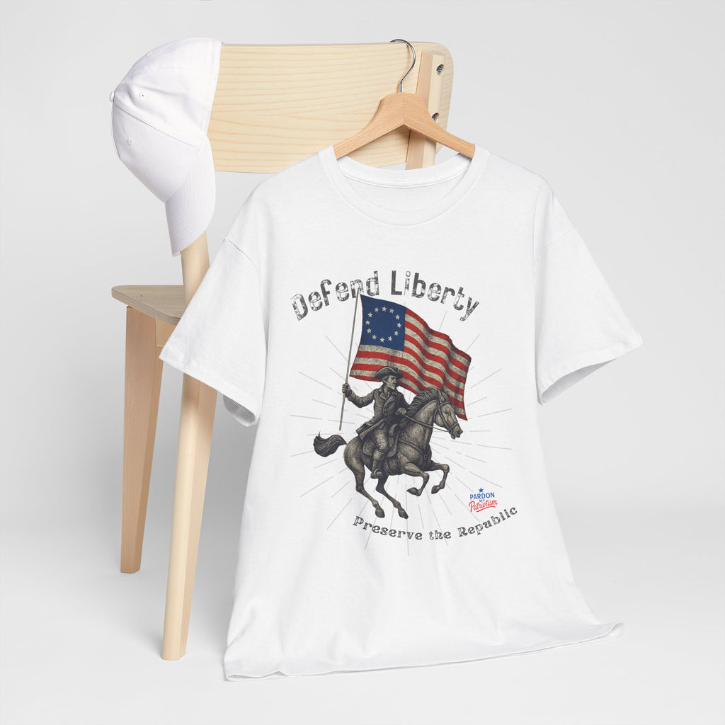 Defend Liberty – Preserve the Republic T-Shirt | Patriotic Liberty Tee