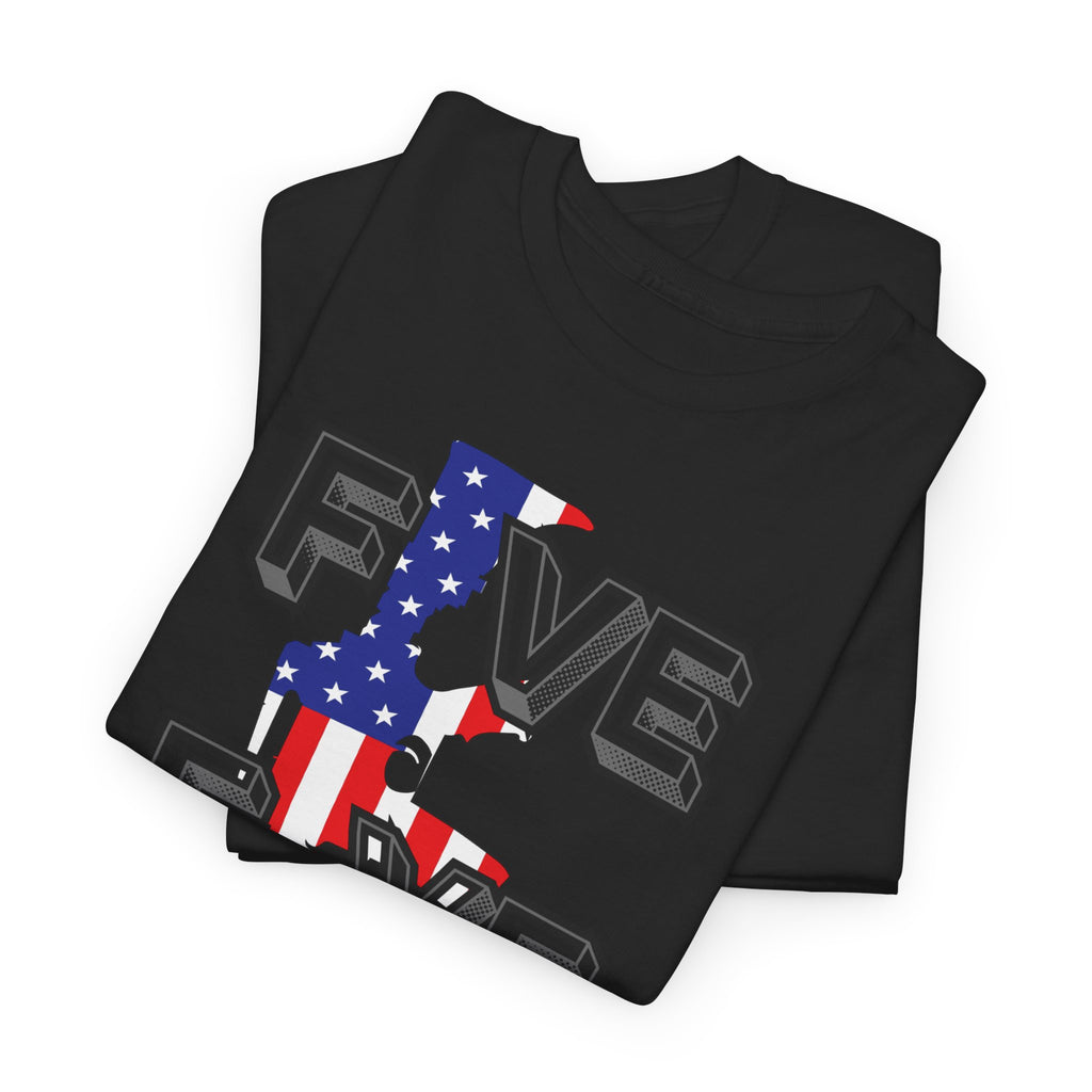 FIVE FIVE SIX T-Shirt | A Salute to American Precision Patriotic Graphic Tee