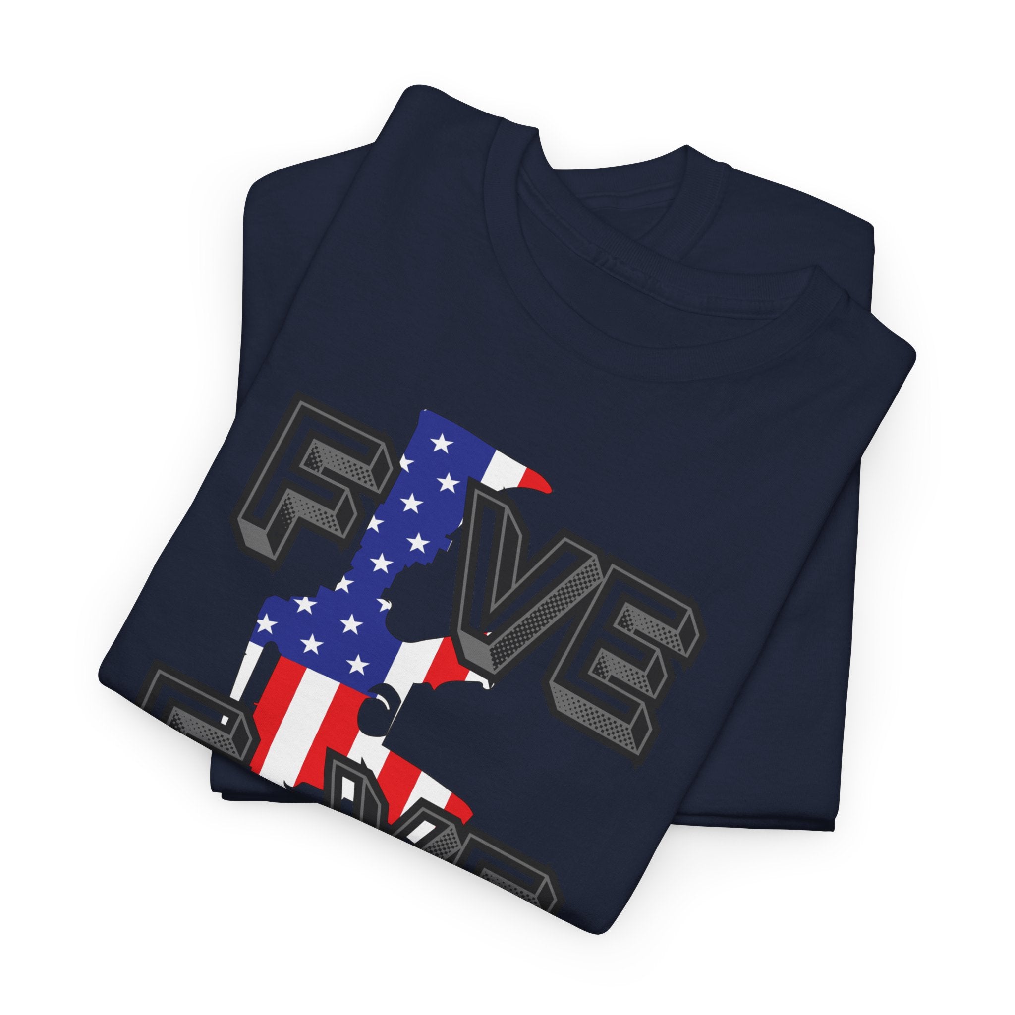 FIVE FIVE SIX T-Shirt | A Salute to American Precision Patriotic Graphic Tee