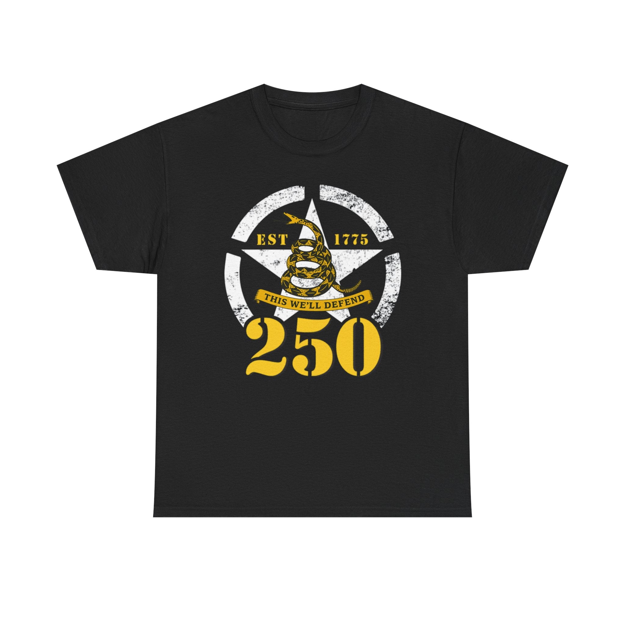 Army 250th T-Shirt | Unisex American Pride | Heavy Cotton Unisex Heavy Cotton Military Tribute Tee
