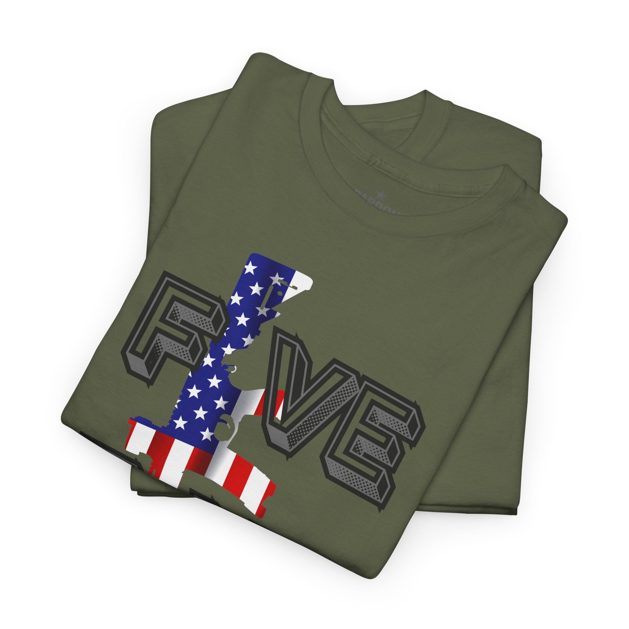 FIVE FIVE SIX T-Shirt | A Salute to American Precision Patriotic Graphic Tee