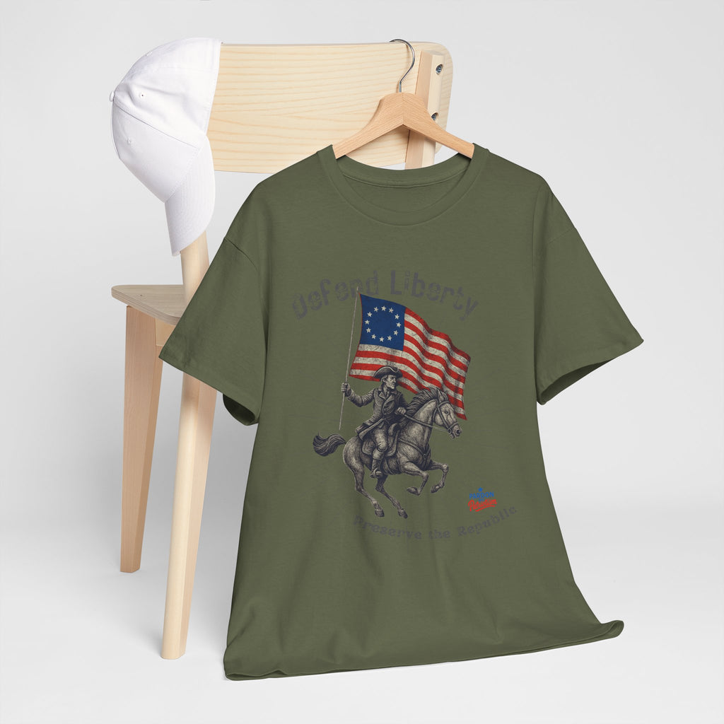 Defend Liberty – Preserve the Republic T-Shirt | Patriotic Liberty Tee