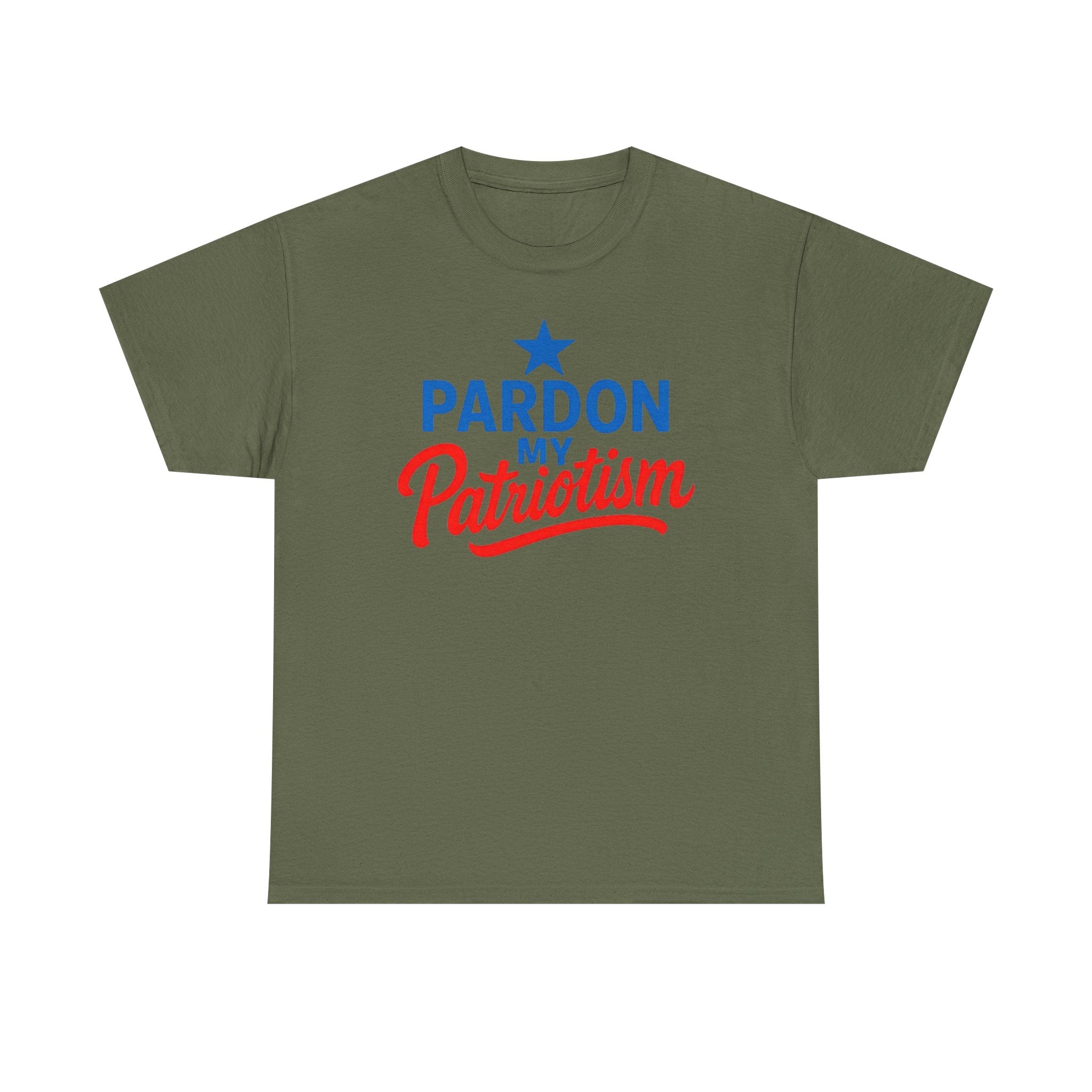 Pardon My Patriotism T-Shirt | Unisex American Pride, Bold Patriotic Graphic Tee for Everyday Freedom