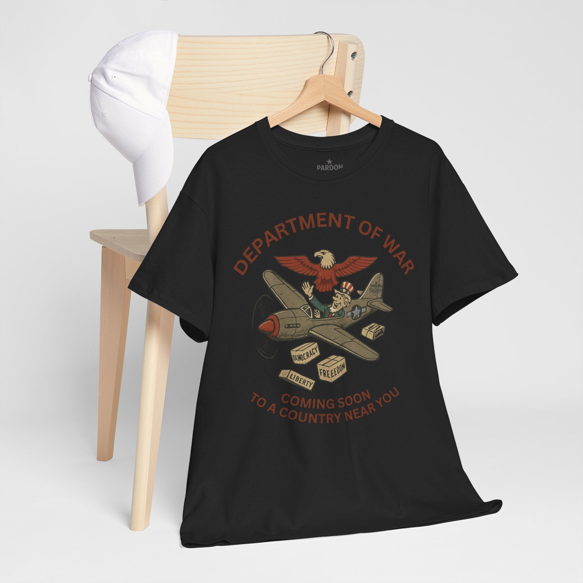 Department of War T-Shirt | Vintage Military-Inspired T-Shirt Casual Wear, Unisex Heavy Cotton Tee, Retro Shirt