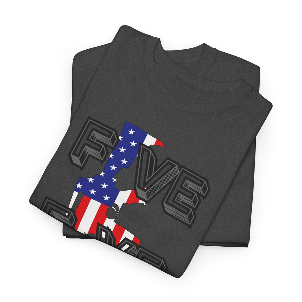 FIVE FIVE SIX T-Shirt | A Salute to American Precision Patriotic Graphic Tee