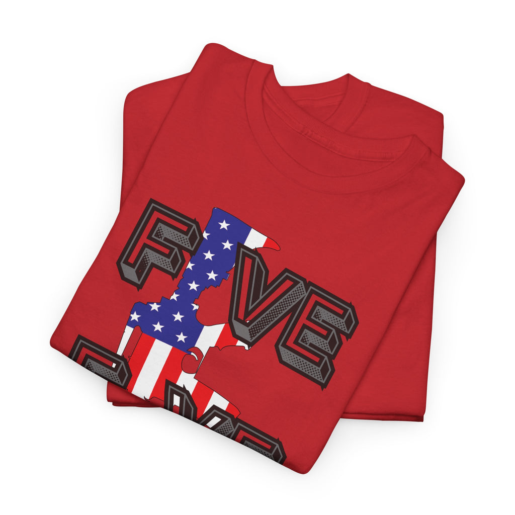 FIVE FIVE SIX T-Shirt | A Salute to American Precision Patriotic Graphic Tee