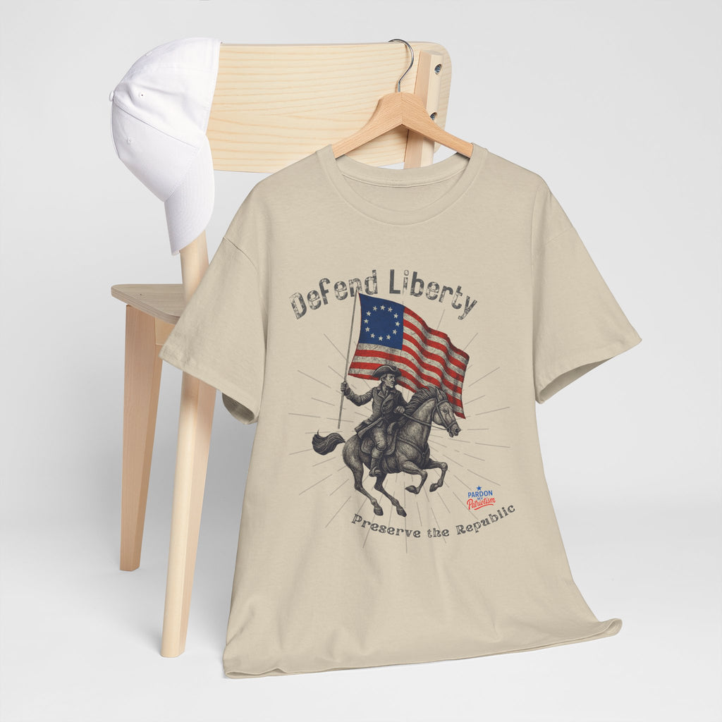 Defend Liberty – Preserve the Republic T-Shirt | Patriotic Liberty Tee