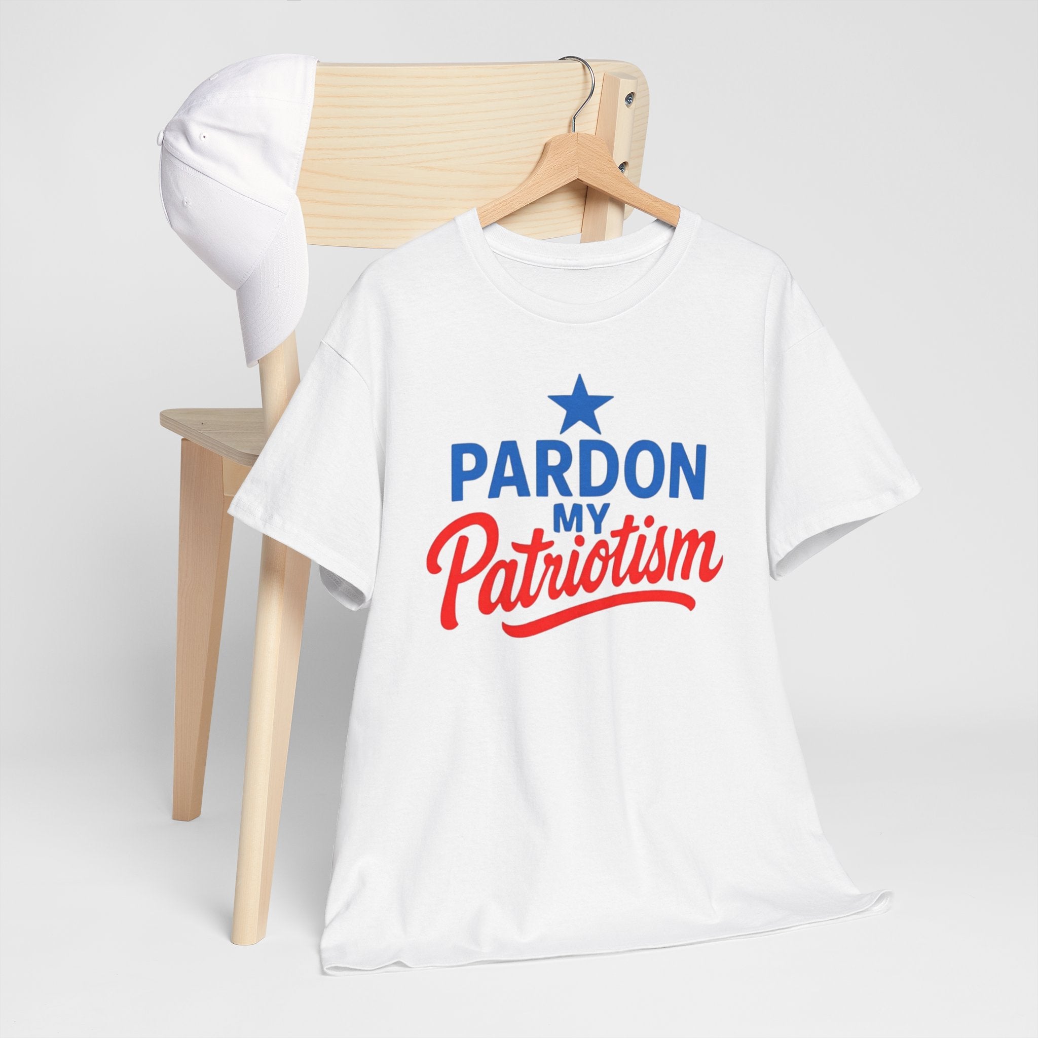 Pardon My Patriotism T-Shirt | Unisex American Pride, Bold Patriotic Graphic Tee for Everyday Freedom