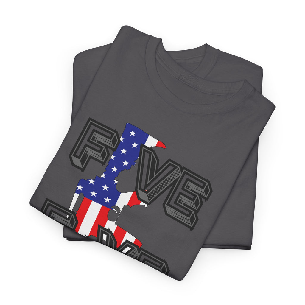 FIVE FIVE SIX T-Shirt | A Salute to American Precision Patriotic Graphic Tee