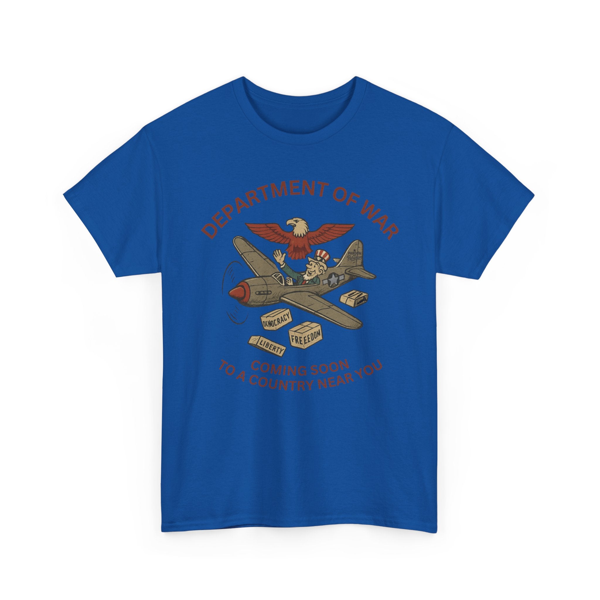 Department of War T-Shirt | Vintage Military-Inspired T-Shirt Casual Wear, Unisex Heavy Cotton Tee, Retro Shirt