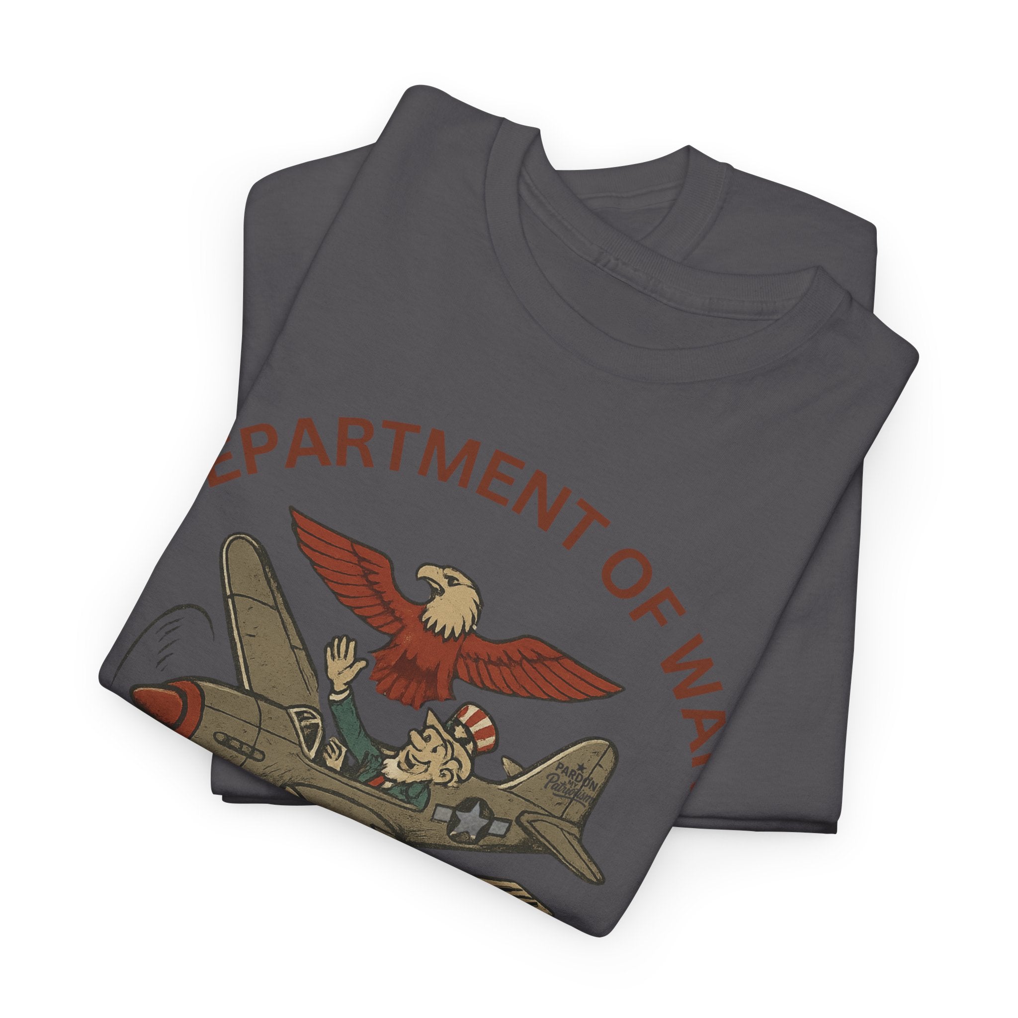 Department of War T-Shirt | Vintage Military-Inspired T-Shirt Casual Wear, Unisex Heavy Cotton Tee, Retro Shirt